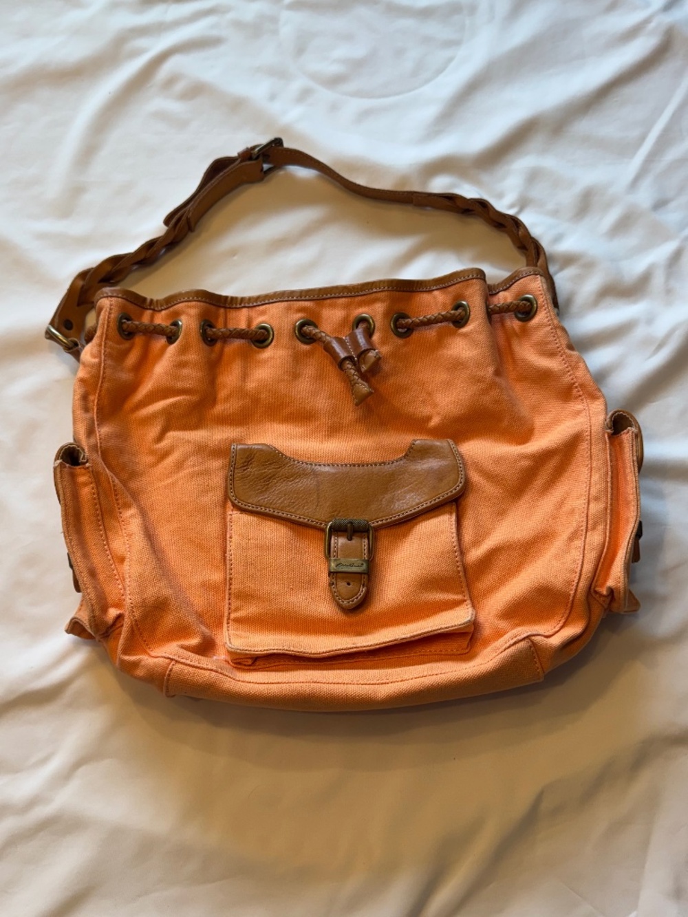 VINTAGE Eddie Bauer Canvas Bag